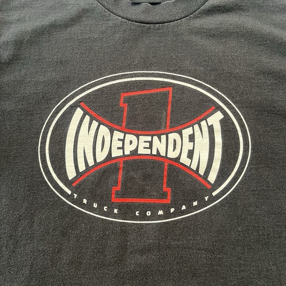 Vintage Independent Truck Company Skateboard T Shirt Mens Size S Black - Picture 4 of 8